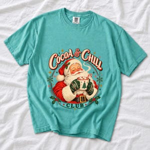 Ретро-Санта «Cocoa & Chill Club»