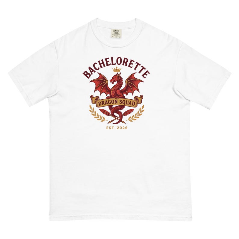 Dragon Squad Bachelorette Shirt by AeroBeloved