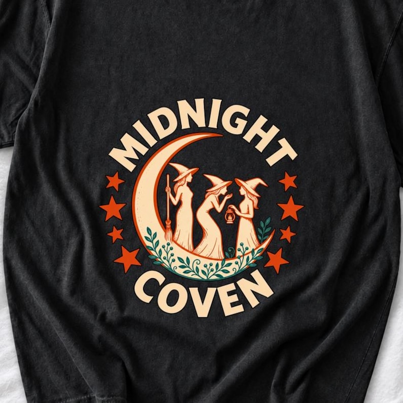 Midnight Coven Witch Shirt by AeroBeloved