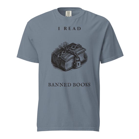 I Read Banned Books Shirt by AeroBeloved