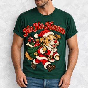 Собака-Санта «Ho Ho Hound»