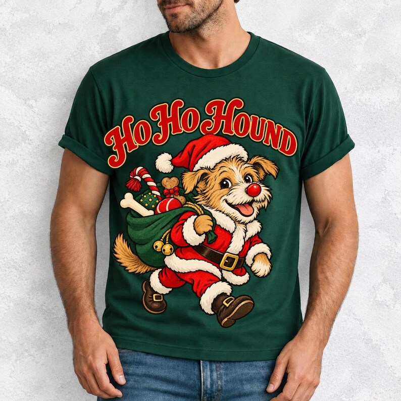 Собака-Санта «Ho Ho Hound»