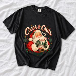 Ретро-Санта «Cocoa & Chill Club»