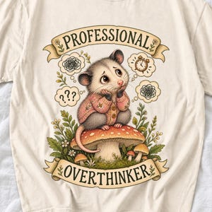 Опоссум «Professional Overthinker» — сторибук