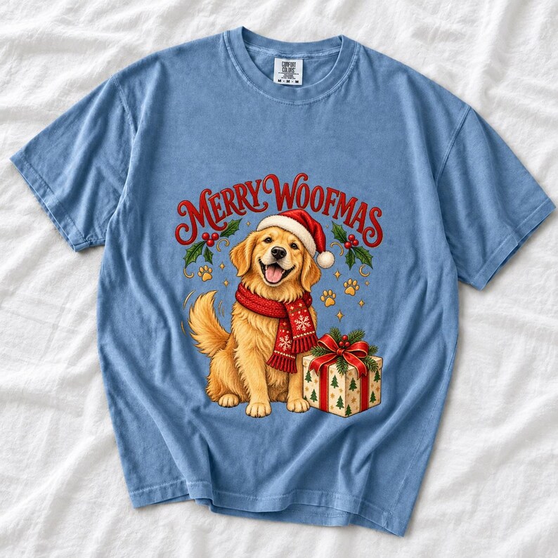 Golden retriever «Merry Woofmas» (старт серии пород)
