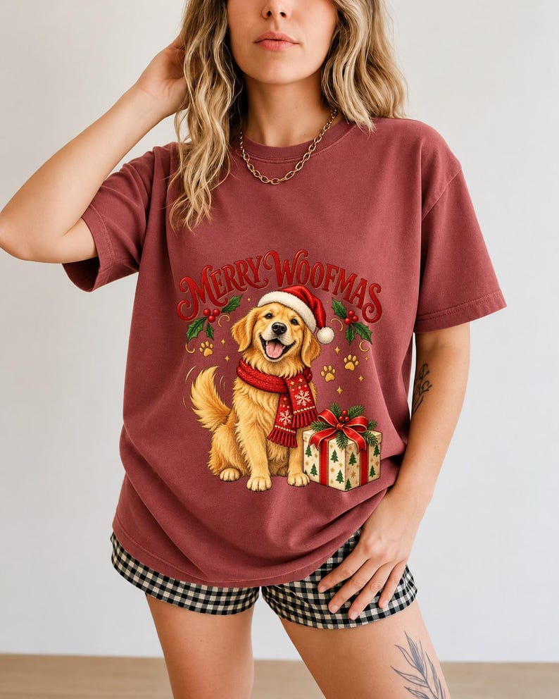 Golden retriever «Merry Woofmas» (старт серии пород)