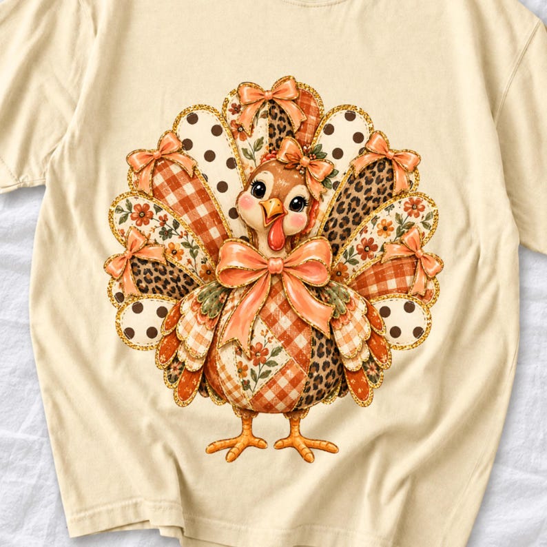 Patchwork Turkey Shirt by AeroBeloved