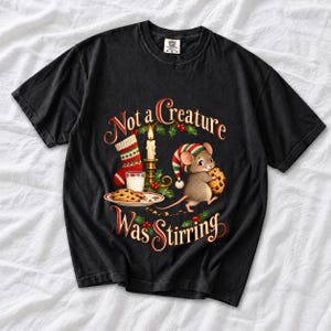 Мышка крадёт печенье Санты «Not a Creature Was Stirring»