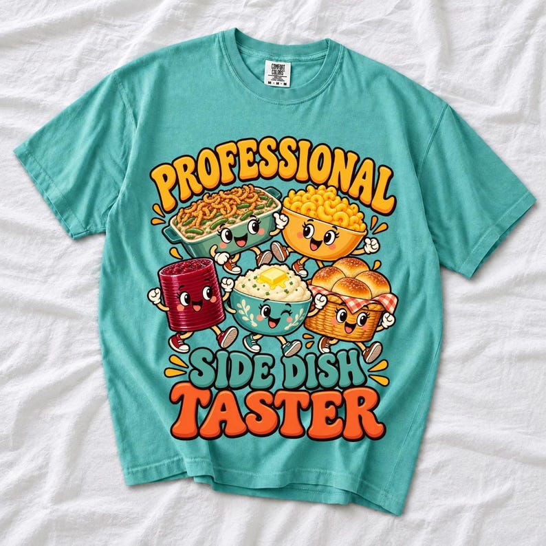 «Professional Side Dish Taster» — ретро-гарниры