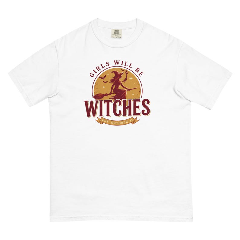 Girls Will Be Witches Shirt, Burgundy by AeroBeloved