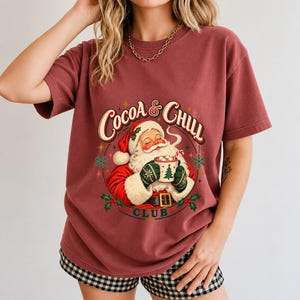 Ретро-Санта «Cocoa & Chill Club»