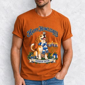 Собака «Happy Howlidays — Hanukkah Edition»