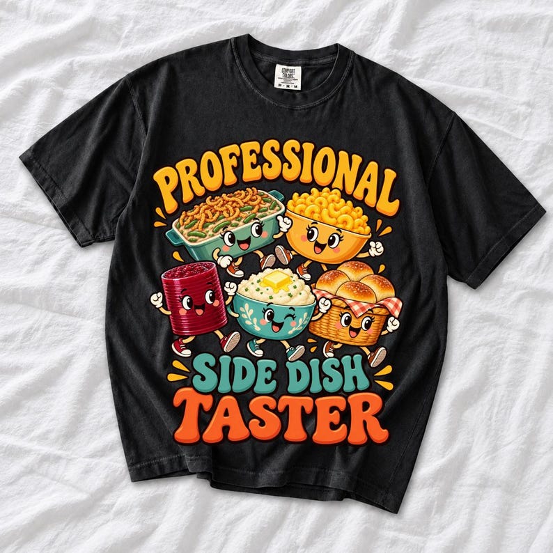 «Professional Side Dish Taster» — ретро-гарниры