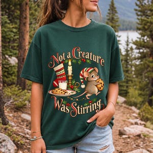 Мышка крадёт печенье Санты «Not a Creature Was Stirring»