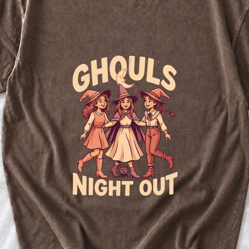Ghouls Night Out Witch Shirt by AeroBeloved
