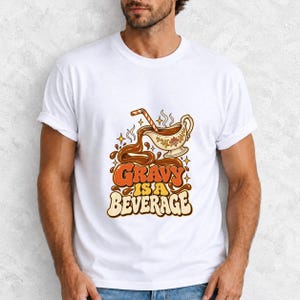 Comfort Colors Gravy Is a Beverage Shirt, Funny Thanksgiving Gravy Tee, Retro 90s Gravy T-shirt, Gravy Boat Shirt, Gravy Lover Tee