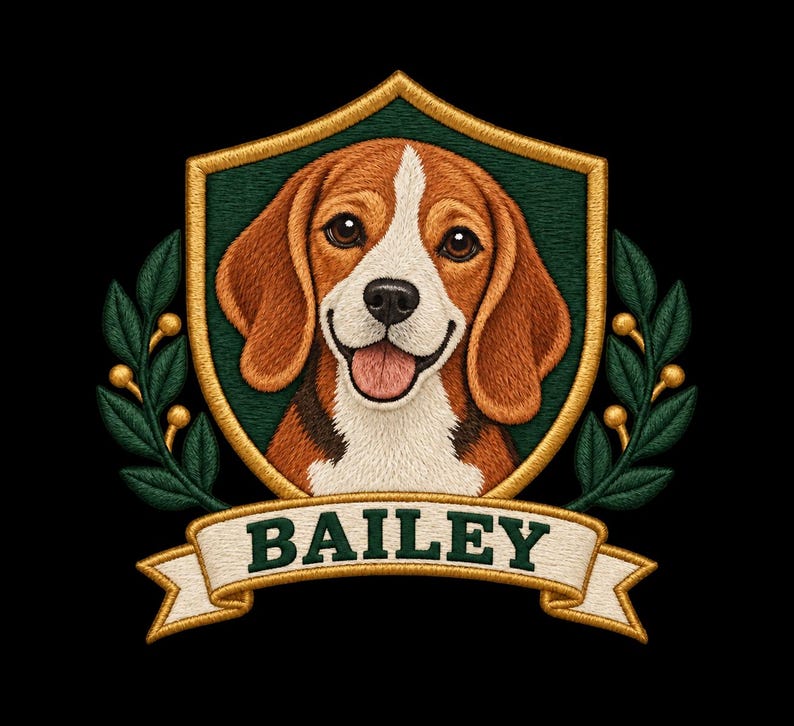 Custom Pet Portrait Poster by AeroBeloved
