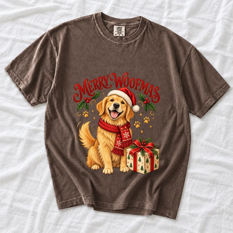 Golden retriever «Merry Woofmas» (старт серии пород)