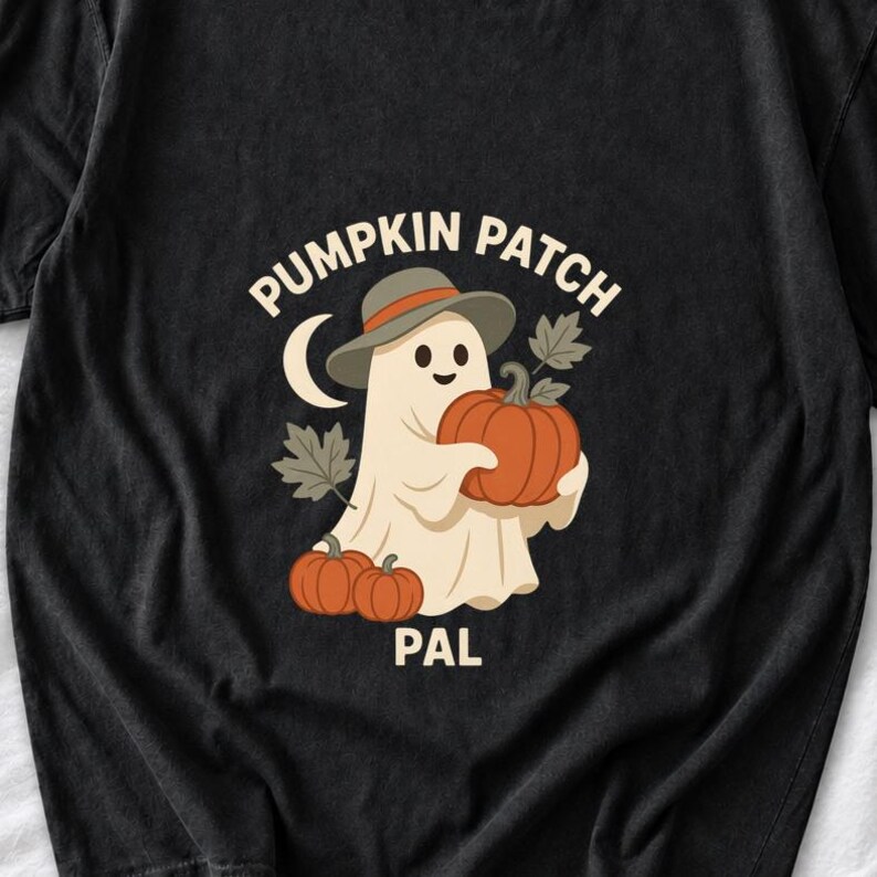 Pumpkin Patch Pal Ghost Shirt by AeroBeloved