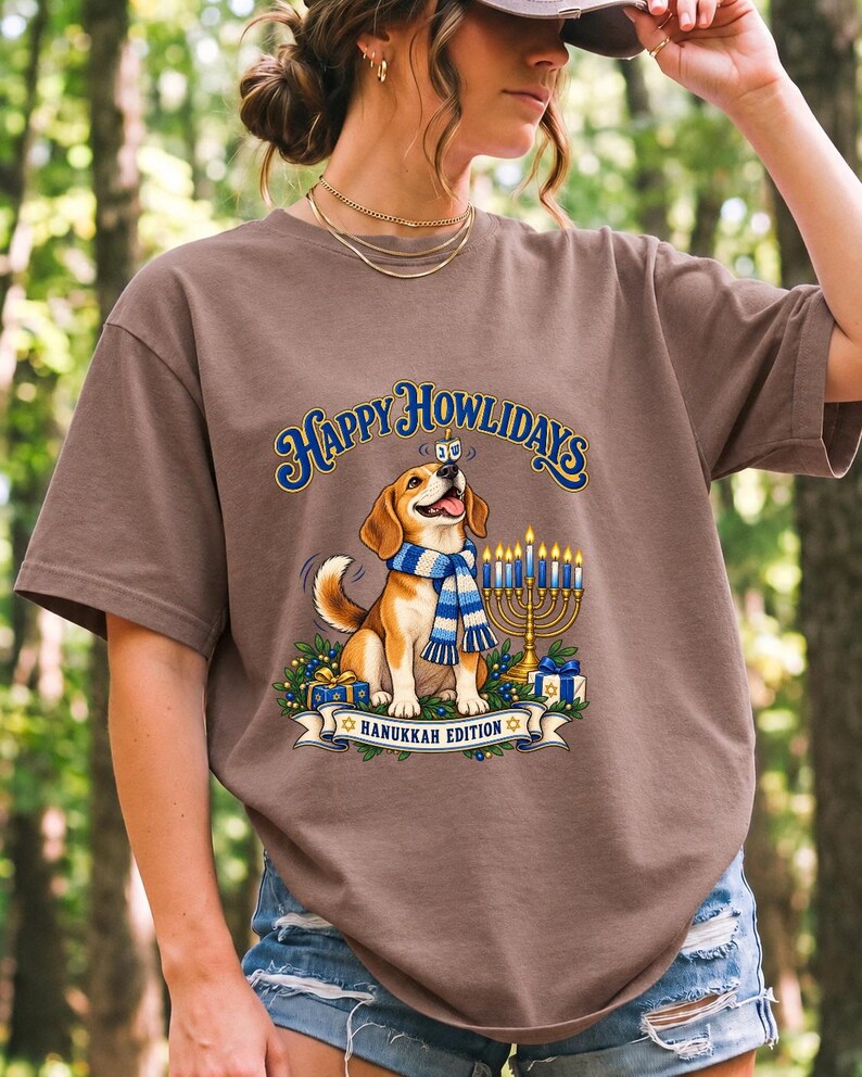 Собака «Happy Howlidays — Hanukkah Edition»