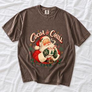 Ретро-Санта «Cocoa & Chill Club»