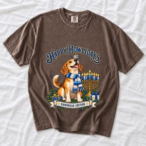 Собака «Happy Howlidays — Hanukkah Edition»