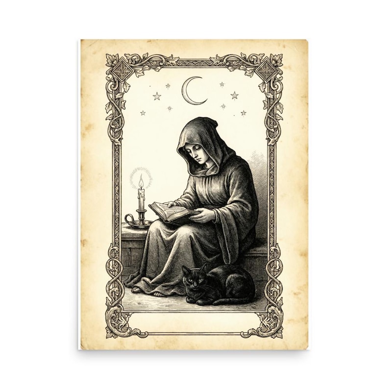 The Reader Tarot Card Poster by AeroBeloved