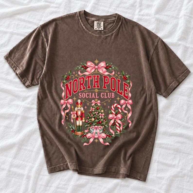 «North Pole Social Club» — whimsical preppy с бантами