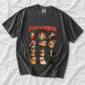 «12 Cats of Christmas» — ретро-сетка котов