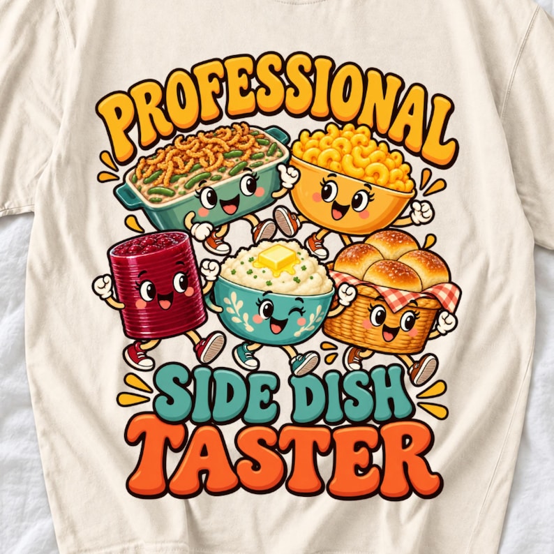 «Professional Side Dish Taster» — ретро-гарниры