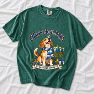 Собака «Happy Howlidays — Hanukkah Edition»