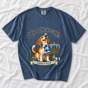 Собака «Happy Howlidays — Hanukkah Edition»