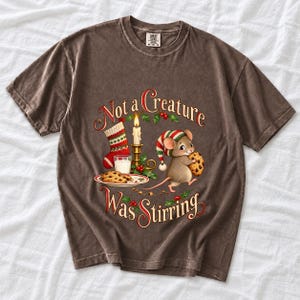 Мышка крадёт печенье Санты «Not a Creature Was Stirring»