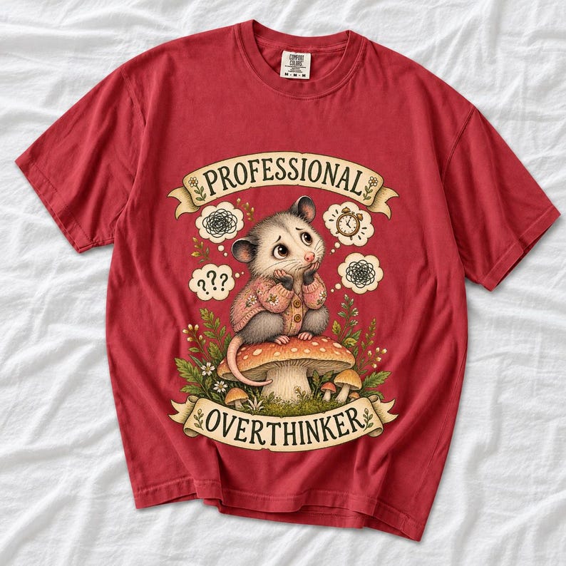 Опоссум «Professional Overthinker» — сторибук