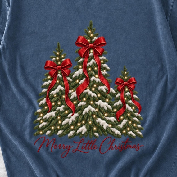 Christmas Tree Bow Shirt by AeroBeloved