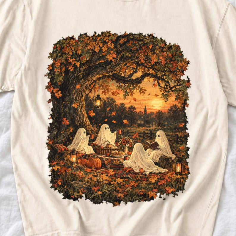 Ghost Picnic Shirt by AeroBeloved
