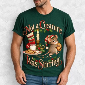 Мышка крадёт печенье Санты «Not a Creature Was Stirring»