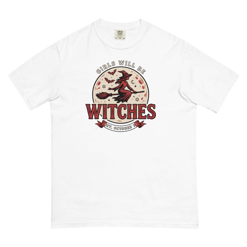 Girls Will Be Witches Shirt, Red by AeroBeloved