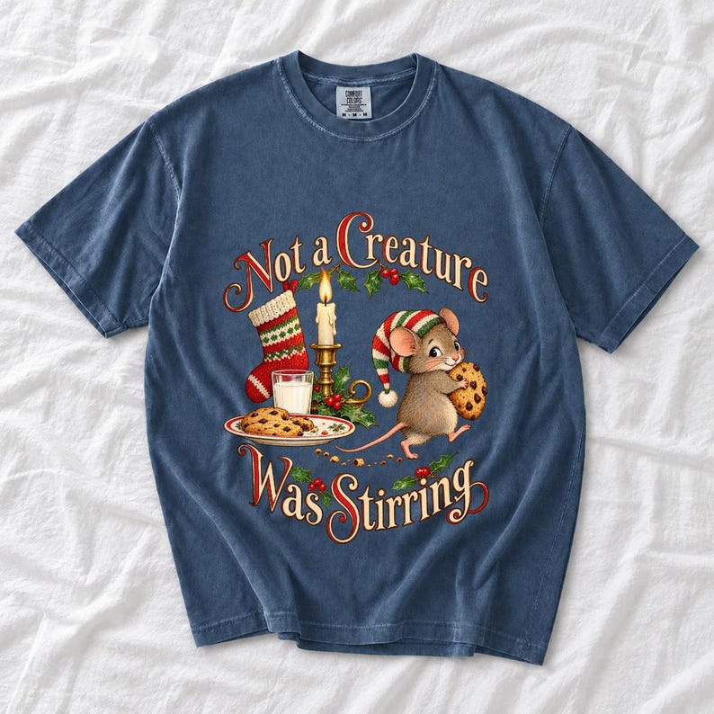 Мышка крадёт печенье Санты «Not a Creature Was Stirring»