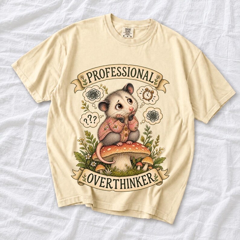 Опоссум «Professional Overthinker» — сторибук