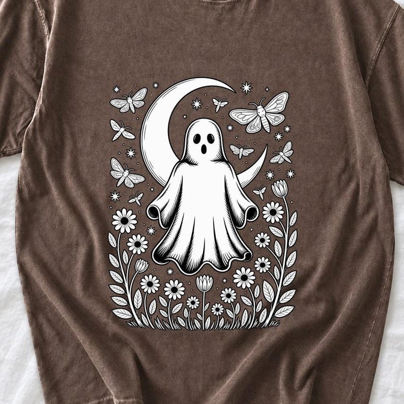 Moon Ghost Shirt by AeroBeloved