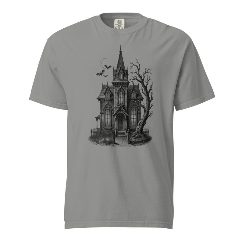 Haunted Gothic Mansion Shirt by AeroBeloved