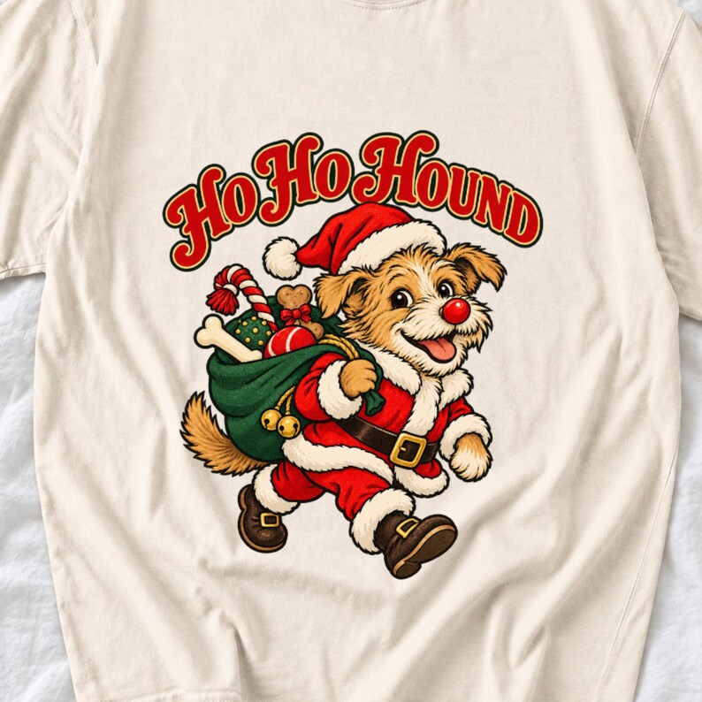 Собака-Санта «Ho Ho Hound»