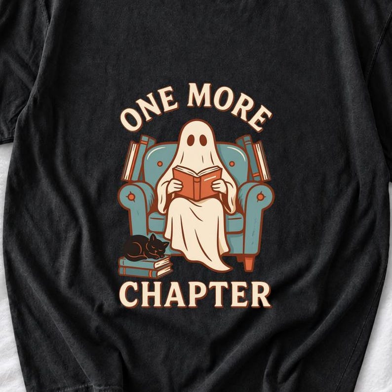 One More Chapter Ghost Shirt by AeroBeloved