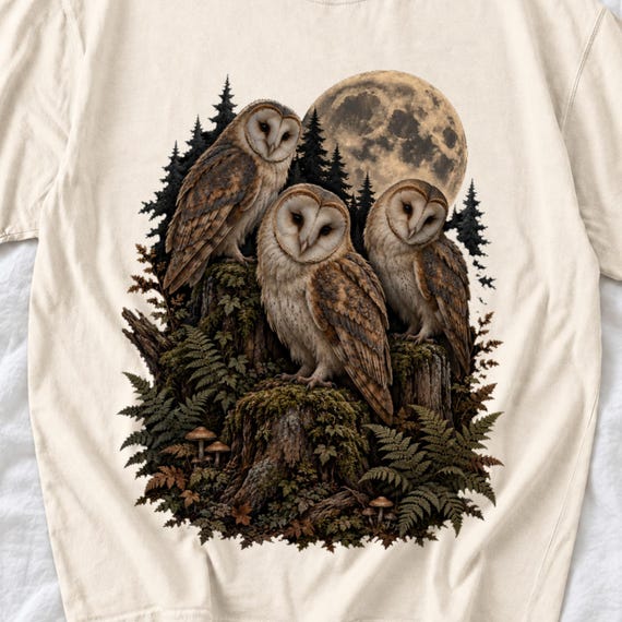 Barn Owl Shirt by AeroBeloved