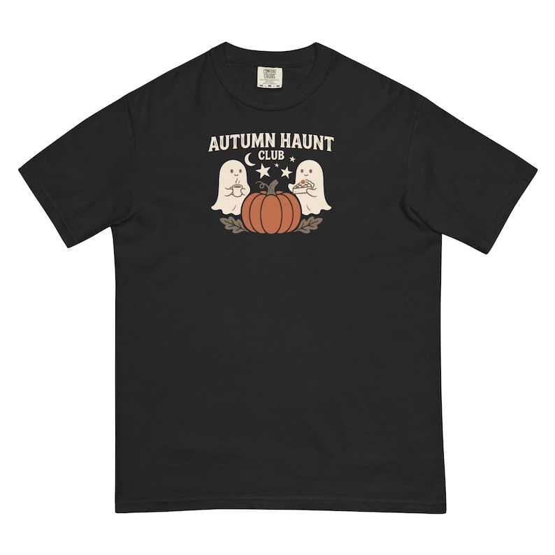 Autumn Haunt Club Ghost Shirt by AeroBeloved