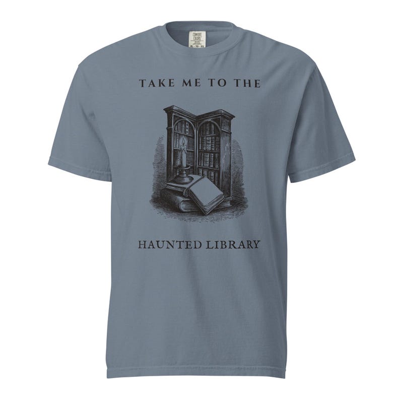 Take Me to the Haunted Library Shirt by AeroBeloved
