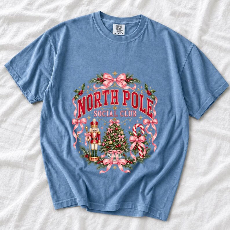 «North Pole Social Club» — whimsical preppy с бантами