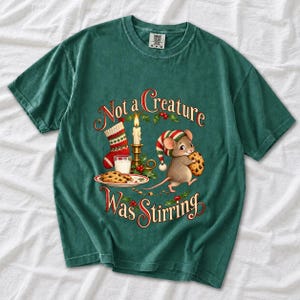 Мышка крадёт печенье Санты «Not a Creature Was Stirring»