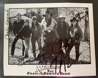 Charlie Daniels Band Autographed by all band members, Renegade